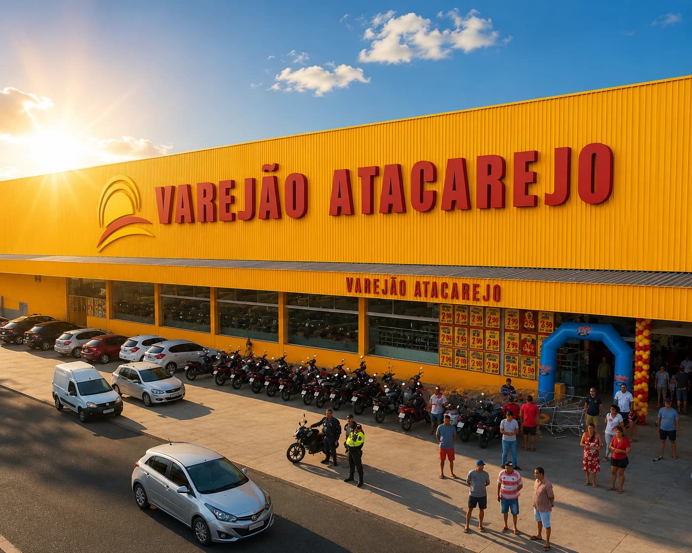 Fachada do Varejão Atacarejo